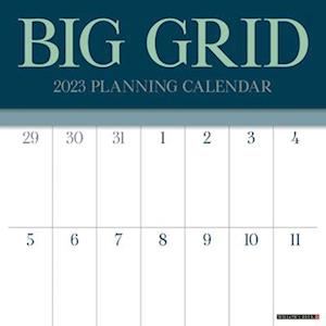 Big Grid (Jewel) 2023 Wall Calendar