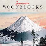 Japanese Woodblocks 2024 12 X 12 Wall Calendar