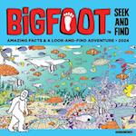 Bigfoot Seek & Find 2024 12 X 12 Wall Calendar