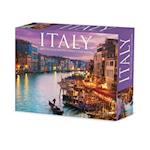 Italy 2025 6.2 X 5.4 Box Calendar