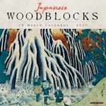 Japanese Woodblocks 2025 12 X 12 Wall Calendar