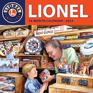 Lionel 2025 12 X 12 Wall Calendar
