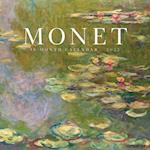 Monet 2025 12 X 12 Wall Calendar