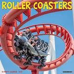 Roller Coasters 2025 12 X 12 Wall Calendar