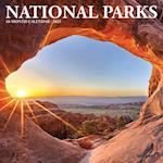National Parks 2025 7 X 7 Mini Wall Calendar