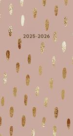 Good as Gold 2-Year 2025-26 3.5 X 6.5 Monthly Pocket Planner