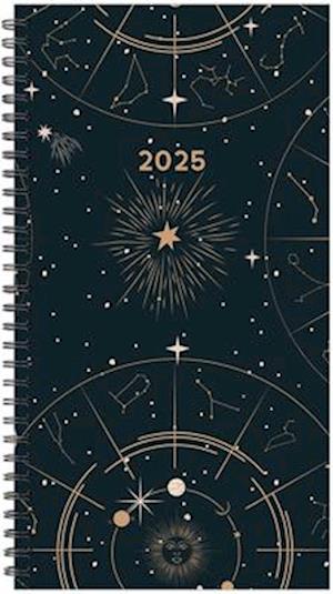 2025 3.5 X 6.5 Celestial Softcover Weekly Spiral Planner
