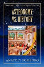 Astronomy vs. History