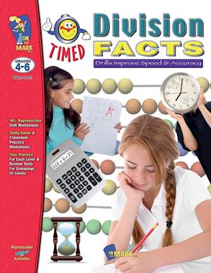 Timed Division Drill Facts Grades 4-6