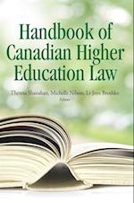 Handbook of Canadian Higher Education