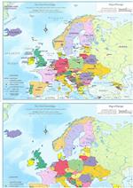 Europe Educational Map Set