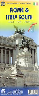 Rome & Italy South, International Travel Maps