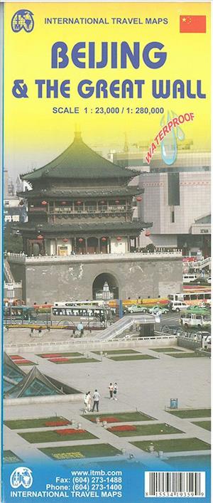 Beijing & the Great Wall, International Travel Maps