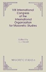 VIII International Congress of the International Organization for Masoretic Studies