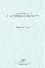 Elijah and Elisha in Socioliterary Perspective