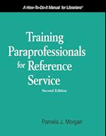 Training Paraprofessionals for Reference Service