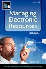 Managing Electronic Resources