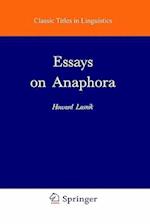 Essays on Anaphora