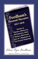 Fordham's Personal Narrative, 1817-1818