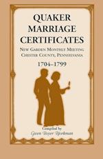 Quaker Marriage Certificates