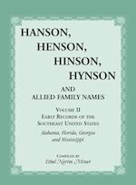 Hanson, Henson, Hinson, Hynson, and Allied Family Names, Volume 2