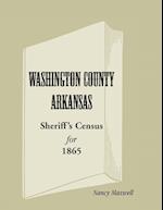 Washington County, Arkansas, Sheriff's Census for 1865