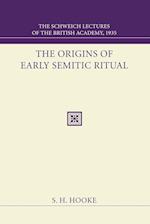 The Origins of Early Semitic Ritual