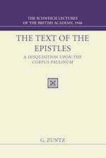 The Text of the Epistles