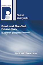 Paul and Conflict Resolution