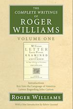 The Complete Writings of Roger Williams, Volume 1