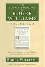 The Complete Writings of Roger Williams, Volume 2