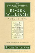 The Complete Writings of Roger Williams, Volume 5