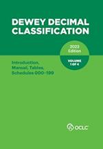 Dewey Decimal Classification, 2023 (Introduction, Manual, Tables, Schedules 000-199) (Volume 1 of 4) 