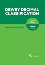 Dewey Decimal Classification, 2023 (Schedules 200-599) (Volume 2 of 4) 
