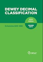 Dewey Decimal Classification, 2023 (Schedules 600-999) (Volume 3 of 4) 