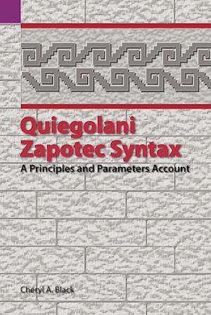 Quiegolani Zapotec Syntax
