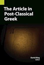 The Article in Post-Classical Greek