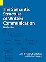 The Semantic Structure of Written Communication 