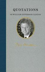 Quotations of William Jefferson Clinton