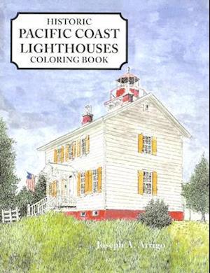 Pacific Coast Lighthouses Coloring Book