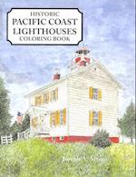 Pacific Coast Lighthouses Coloring Book