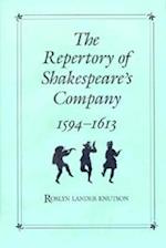 Repertory of Shakespeare's Company, 1594-1613
