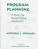 Springer, M:  Program Planning
