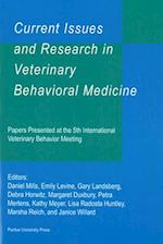 Current Issues and Research in Veterinary Behavioral Medicine