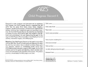 Assessment, Evaluation, and Programming System for Infants and Children (Aeps(r)), Child Progress Record II