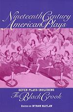 Nineteenth Century American Plays