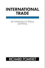 International Trade – An Introduction to Theory and Policy