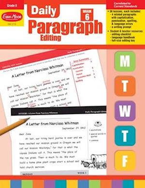 Daily Paragraph Editing Grade 6+