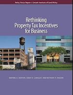 Rethinking Property Tax Incentives for Business