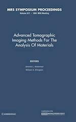 Advanced Tomographic Imaging Methods for the Analysis of Materials